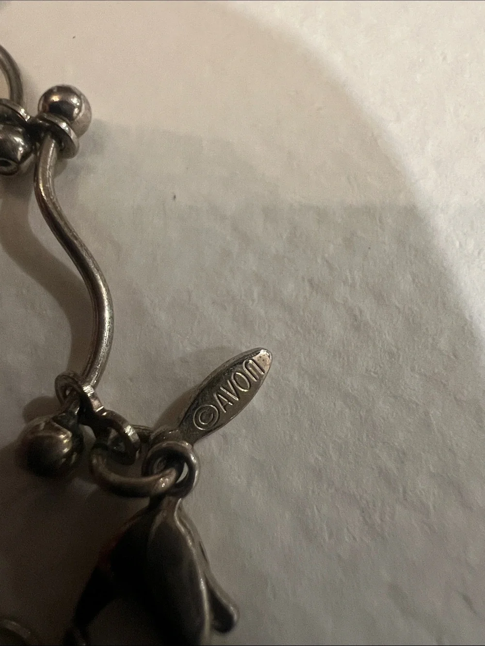Silver-tone Beaded Wave Necklace - Women's Jewelry